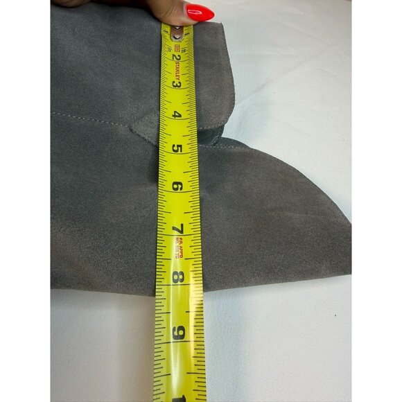 Vince Camuto Dreven Over The Knee Boot Grey Womens Size 11 High Block Heel Dress - Picture 12 of 13